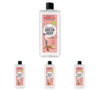Marcel's Green Soap - Gel Douche Argan & Oudh - Sans microplastique - Bouteille en plastique recyclé - Végétalien - 300 ml (Lot de 4)