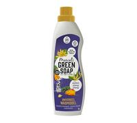 Marcel's Green Soap - Lessive liquide Ambre & Ylang ylang - Linge blanc et de couleur - Vegan - Rechargeable - 23 lessives - 1L
