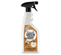 Marcel's Green Soap - Nettoyant Spray Multi-Usages Santal & Cardamome - Spray nettoyant - Formule sans microplastiques - Vegan - Bouteille en plastique 100% recyclé - Rechargeable - 500 ml