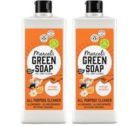 Marcel's Green Soap - Nettoyant Universel Orange & Jasmin - Nettoyant de surface - Végétalien - 750 ML (Lot de 2)