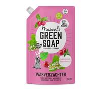 Marcel's Green Soap - Recharge d'adoucissant Patchouli & Canneberge - Assouplissant refill - Vegan - Formule sans microplastiques - 30 lavages - 750ml