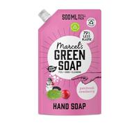 Marcel's Green Soap - Recharge de savon pour les mains Patchouli & Canneberge - Végétalien - 500 ML