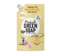 Marcel's Green Soap - Recharge Gel Douche Vanille & Fleur de Cerisier - Refill - Vegan - 500 ml