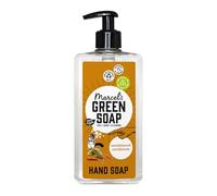 Marcel's Green Soap - Savon pour les mains Santal & Cardamome - Distributeur de savon pour les mains - Végétalien - 97% Biodegradable - 500 ML