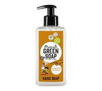Marcel's Green Soap - Savon pour les mains Santal & Cardamome - Distributeur de savon pour les mains - Végétalien - 250 ML