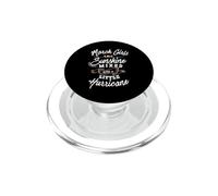 March Girls are Sunshine Cute Mars Anniversaire Naissance Mois PopSockets PopGrip pour MagSafe