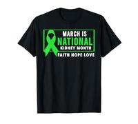 March is National - Mois de Sensibilisation à la maladie des Reins T-Shirt
