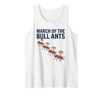 March of The Bull Ants Colony Panneau de Danger drôle Entomologie Débardeur