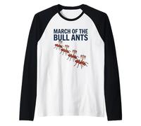 March of The Bull Ants Colony Panneau de Danger drôle Entomologie Manche Raglan