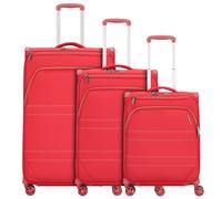 March15 Trading Ensemble de bagages 'Marathon' rouge, Taille One Size