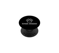 Marchand de friandises | Amant Chien drôle Maman Papa PopSockets PopGrip Adhésif
