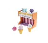 Marchand de glace Mia - Amadeus - Décoré - Bois