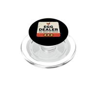 Marchand d'œufs Demandez à Propos de Mes Prix Gardien de Poulet Amusant Homestea PopSockets PopGrip pour MagSafe