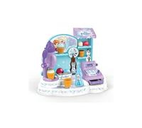 Smoby Marchande de glaces Frozen – 22 accessoires, caisse enregistreuse et figurine Olaf