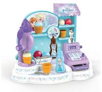 Smoby Marchande de glaces Frozen – 22 accessoires, caisse enregistreuse et figurine Olaf