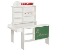 Marchande en Bois avec Horloge et Tableau - ROBA - 9892 W - Jeu d'Imitation - Blanc