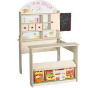 Marchande en Bois - ROBA - Minishop - Comptoir et Tableau - À Partir de 3 Ans
