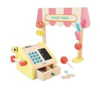 Janod Jeu éducatif Applepop Candy Cart doré pour enfants