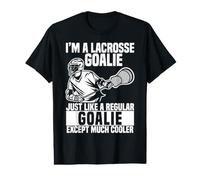Marchandise de Gardien de But de Lacrosse - Design Amusant de Gardien de But T-Shirt Graphique avec Valeur