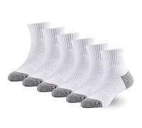 Marchare Chaussettes pour garçons et filles, pack de 6 paires de chaussettes épaisses et rembourrées en coton pour le sport et la course à pied.