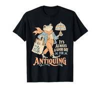 Marché aux puces Amusant Grenouille Antique T-Shirt Graphique avec Valeur