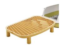 Marche Bac À Litière - Tabouret À Double Couche | Escaliers De Rangement Bacs Às Litières | Kit Pratique Bac À Litière pour Chatons, Accès Facile, Apprentissage Et Propreté