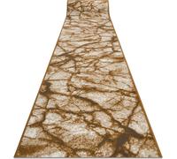 Marche BCF MORAD Marble Marble beige / gris or 90 cm beige 90x570 cm