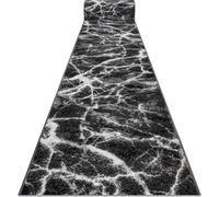 Marche BCF MORAD Marbre Marbre anthracite / noir 60 cm Noir 60x290 cm