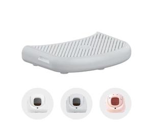 Marche d'accès CATLINK Baymax pour litière Automatique(Gris) | Spécialement conçue pour chats âgés, Accès facile, Protection efficace contre la dispersion de litière