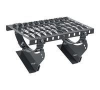 Marche d'accès sur Toit - Marche de Toit 60 cm - Complet pour Joint Debout Double pli tôle (RAL 7024 - Graphite)