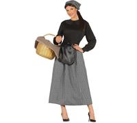 Marché de campagne! Vous vendrez toute votre récolte ou des châtaignes avec ce déguisement de Paysanne Marché pour femme. L