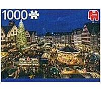 Marché de Noël à Francfort, Allemagne - puzzle de 1000 pièces