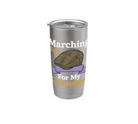 Marche de sensibilisation « Marcher pour mon grand-père et mon grand-père » Gobelet isotherme en acier inoxydable double paroi
