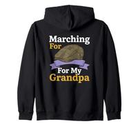 Marche de Sensibilisation « Marcher pour Mon Grand-père et Mon Grand-père » Sweat à Capuche