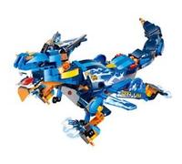 Marche des blocs de construction Bricolage Intelligente Dinosaur Robot Rc Jouët Stem Pour les enfants Electronique Wj139