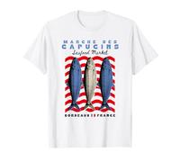 Marché des Capucins Bordeaux France Marché aux Poissons T-Shirt