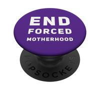 Marche des Femmes féministes Pro-Choix pour Mettre Fin à la maternité forcée PopSockets PopGrip Adhésif