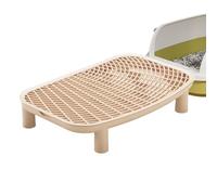 Marche Escalier pour Litière, Rampe Double Couche pour Bac À Litière, Marchepied Rampant Collecteur pour Chaton Maison Balcon Bureau Chambre