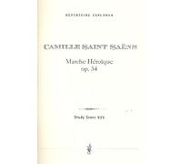 Marche héroique opus.34 : pour orchestre partition d'études