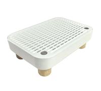 Marche Litière Chat Tapis Rampe Antidérapant Filtrant pour Bac | Escalier Plateau Anti-Déjections Chatons pour Intérieur, Extérieur, Vétérinaire, Chambre Étudiant,