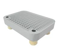 Marche Litière Chat Tapis Rampe Antidérapant Filtrant Pour Bac | Rampe Litière Lavable pour Caca de Chatons pour Intérieur, Extérieur, Vétérinaire, Chambre Étudiant,