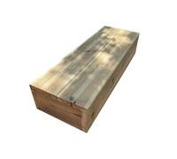 Marche Modulable- Marche Bois pour la création de votre Marche ou Escalier de Jardin en les empilant - Vinuovo (2 planches 29 cm, 60 cm)