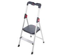 Marche Pied 2 marches Pliable sécurisé en Aluminium Hailo WideStep