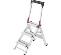 Marche pied 3 marches aluminium Hailo ST150
