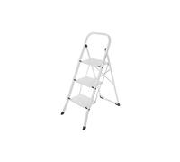 Hailo Marche-pied 3 marches pliable en acier inoxydable