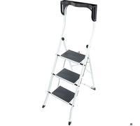 Hailo Marche-pied Safety Plus – 3 marches pliable en acier
