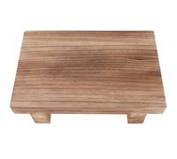 Marche Pied Bois Tabouret de Chevet Stable et Portable pour Usage Quotidien | Marchepied Tabouret, Repose-pieds Pratique, Format Compact, Bois , Intérieur et Extérieur, Facile à Déplacer