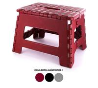 Marche-pied - CMP - Pliable - Hauteur 22 cm - Surface antidérapante - Poignée intégrée