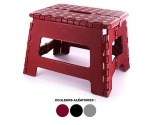 Marche-pied - CMP - Pliable - Hauteur 22 cm - Surface antidérapante - Poignée intégrée