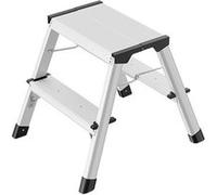 Marche pied double acces 2x2 marches pliant en aluminium D60